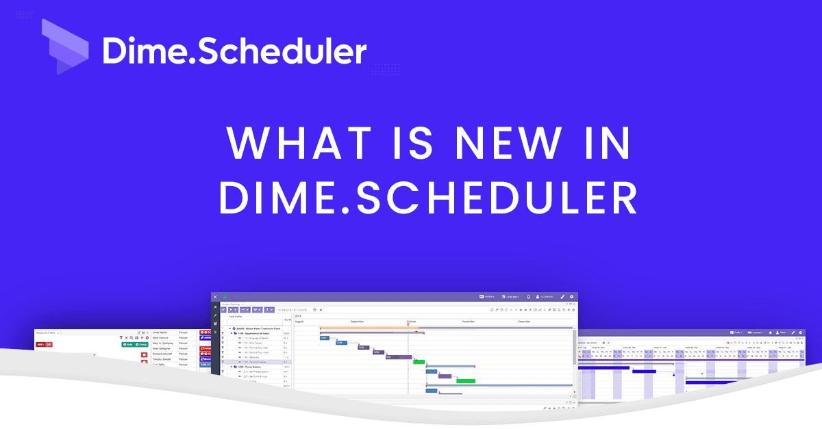 What's new in Dime.Scheduler: July 2024 update