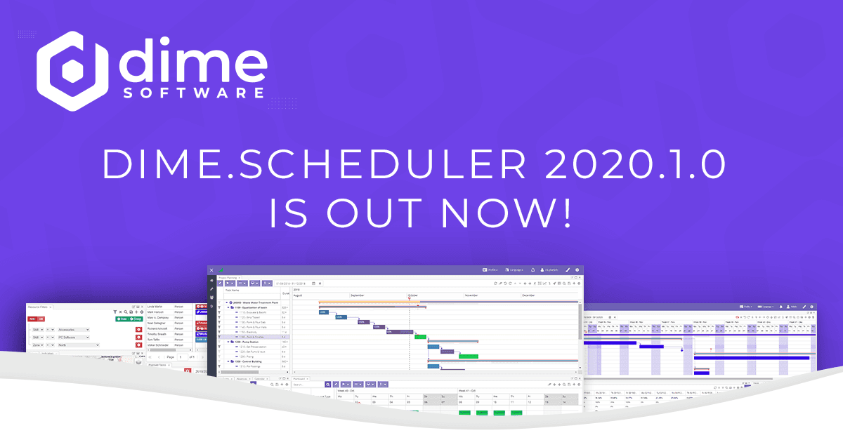 Announcing Dime.Scheduler 2020.1.0