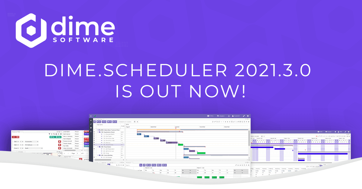 Announcing Dime.Scheduler 2021.3.0