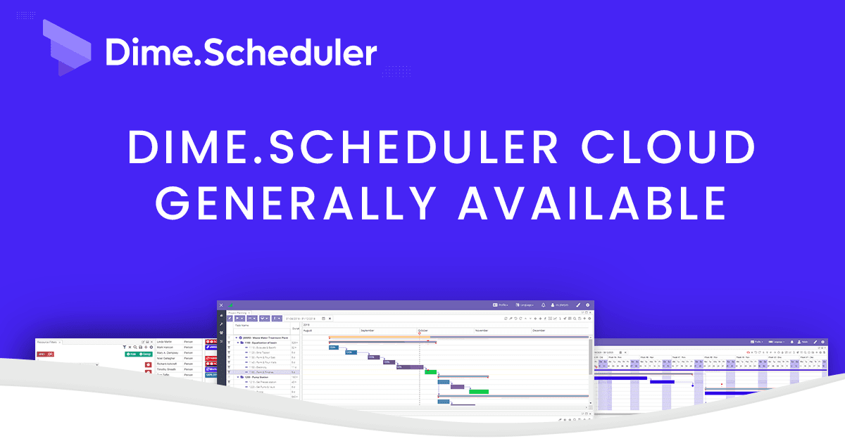 Dime.Scheduler is now generally available!